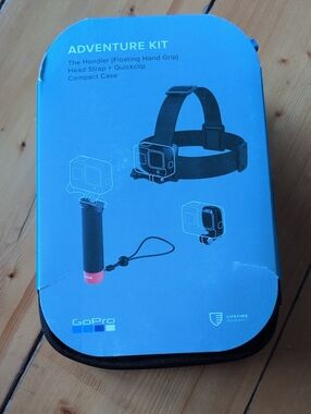 GoPro Adventure Kit - Black Head Strap & Floating Hand Grip